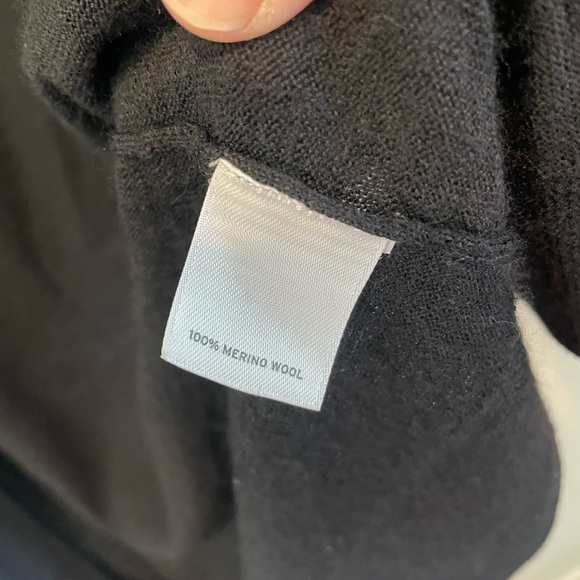 Halogen Black Extra Small Petite Women’s Cardigan Long Sleeve Sweater - Picture 3 of 9